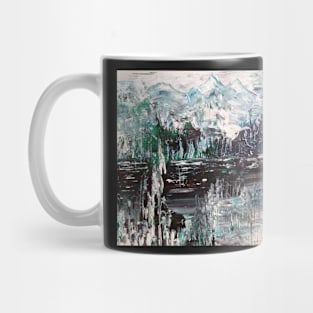 Semi abstract river scape 4 Mug